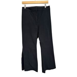 J.Crew Hayden kickout crop‎ pant in bi-stretch cotton black size 20  #aj420
